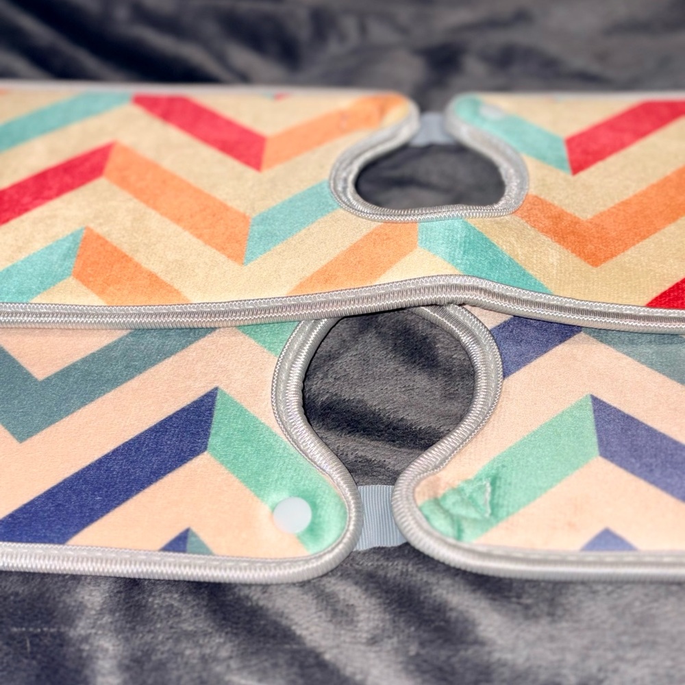 2 kitchen faucet zigzag absorption pads